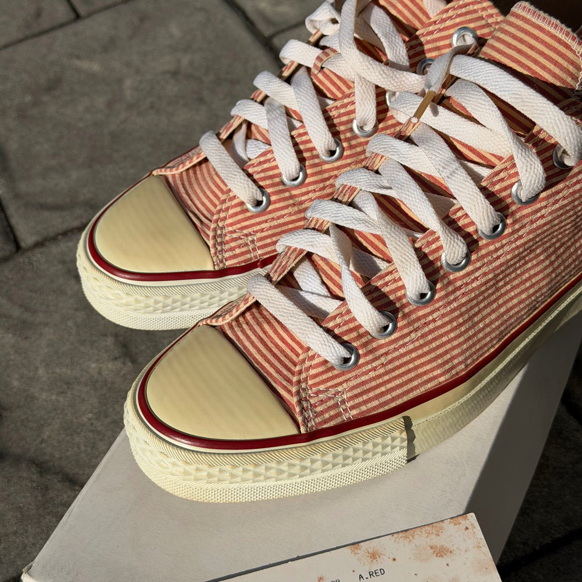 FW06 Undercover Striped Sneakers