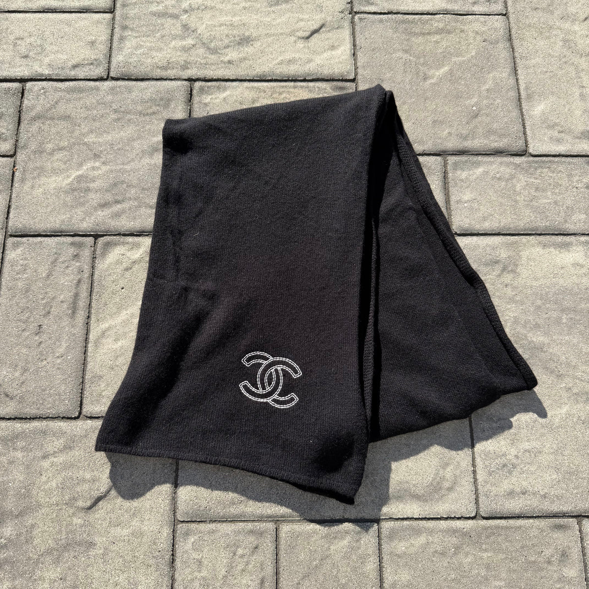 Chanel Cashmere CC Scarf