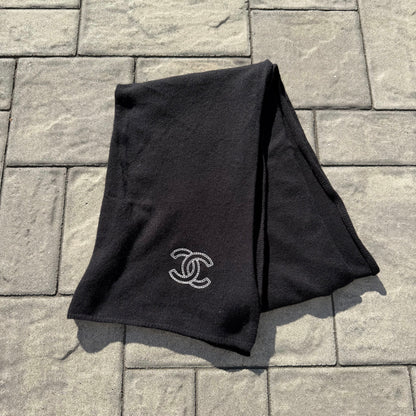 Chanel Cashmere CC Scarf