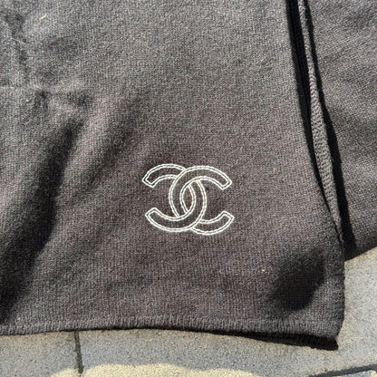 Chanel Cashmere CC Scarf