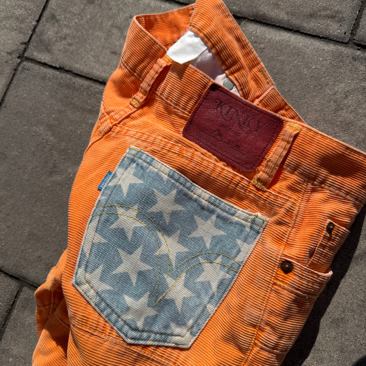 Hysteric Glamour Orange Hagi Denim