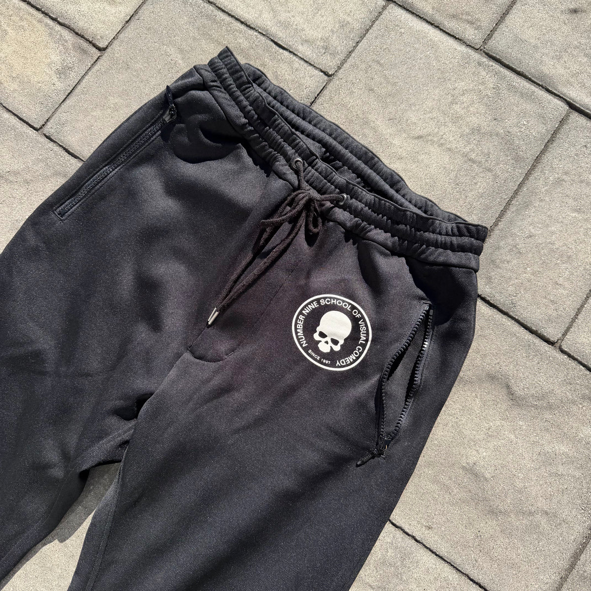 Number Nine School Of Visual Comedy Track Pants