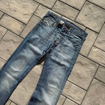 AW08 Dior Homme Light Blue Faded Denim