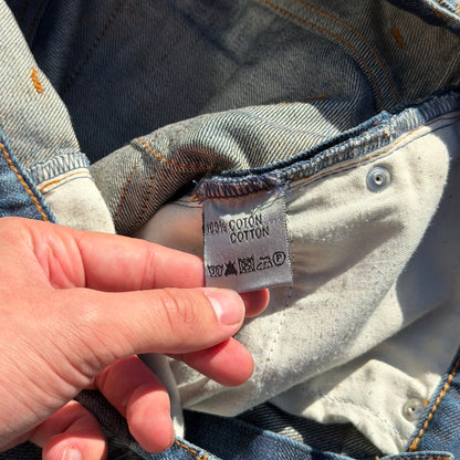 AW08 Dior Homme Light Blue Faded Denim