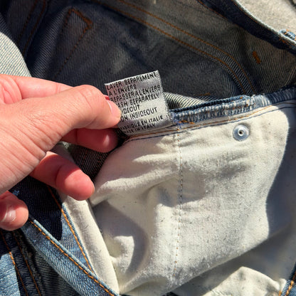 AW08 Dior Homme Light Blue Faded Denim
