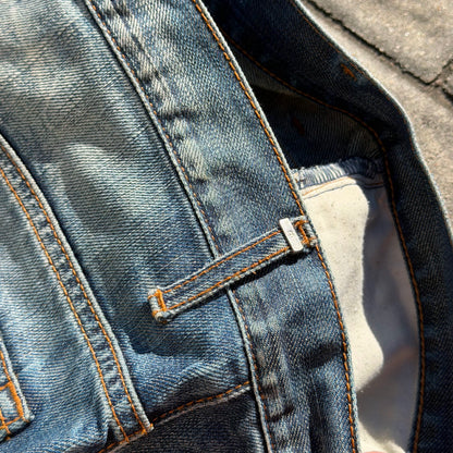 AW08 Dior Homme Light Blue Faded Denim