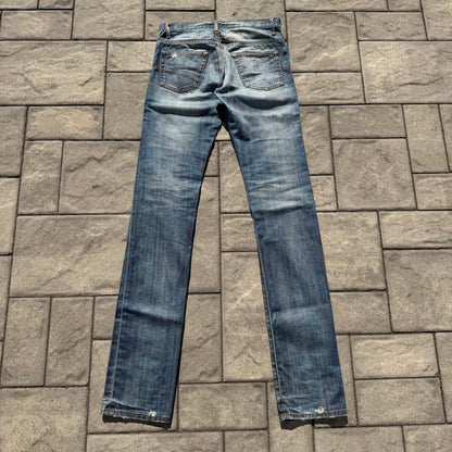 AW08 Dior Homme Light Blue Faded Denim