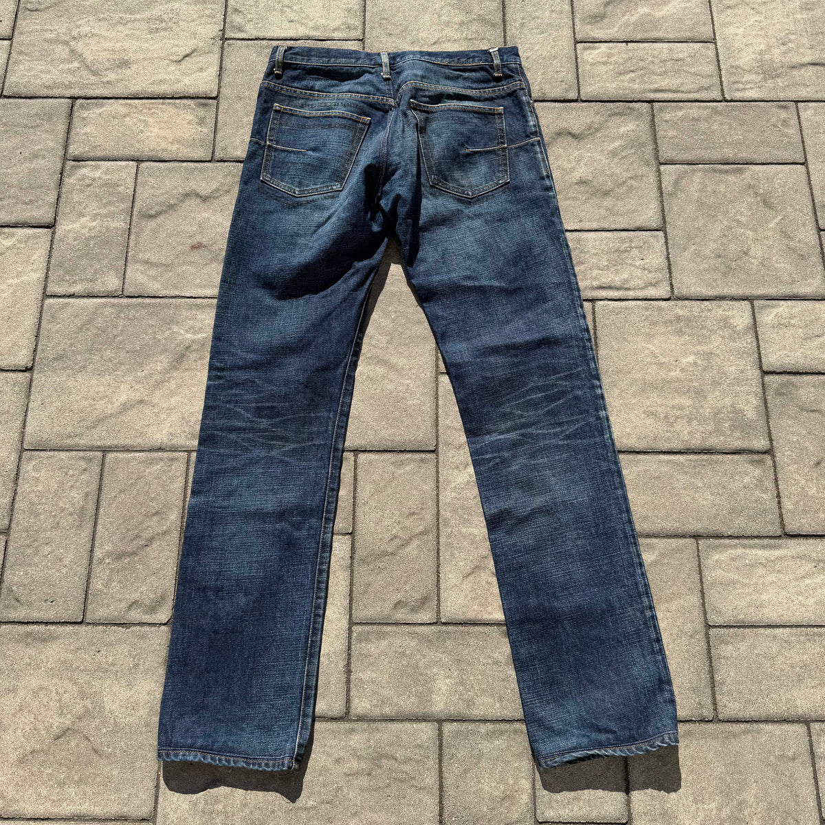 Dior Homme Blue Outline Denim