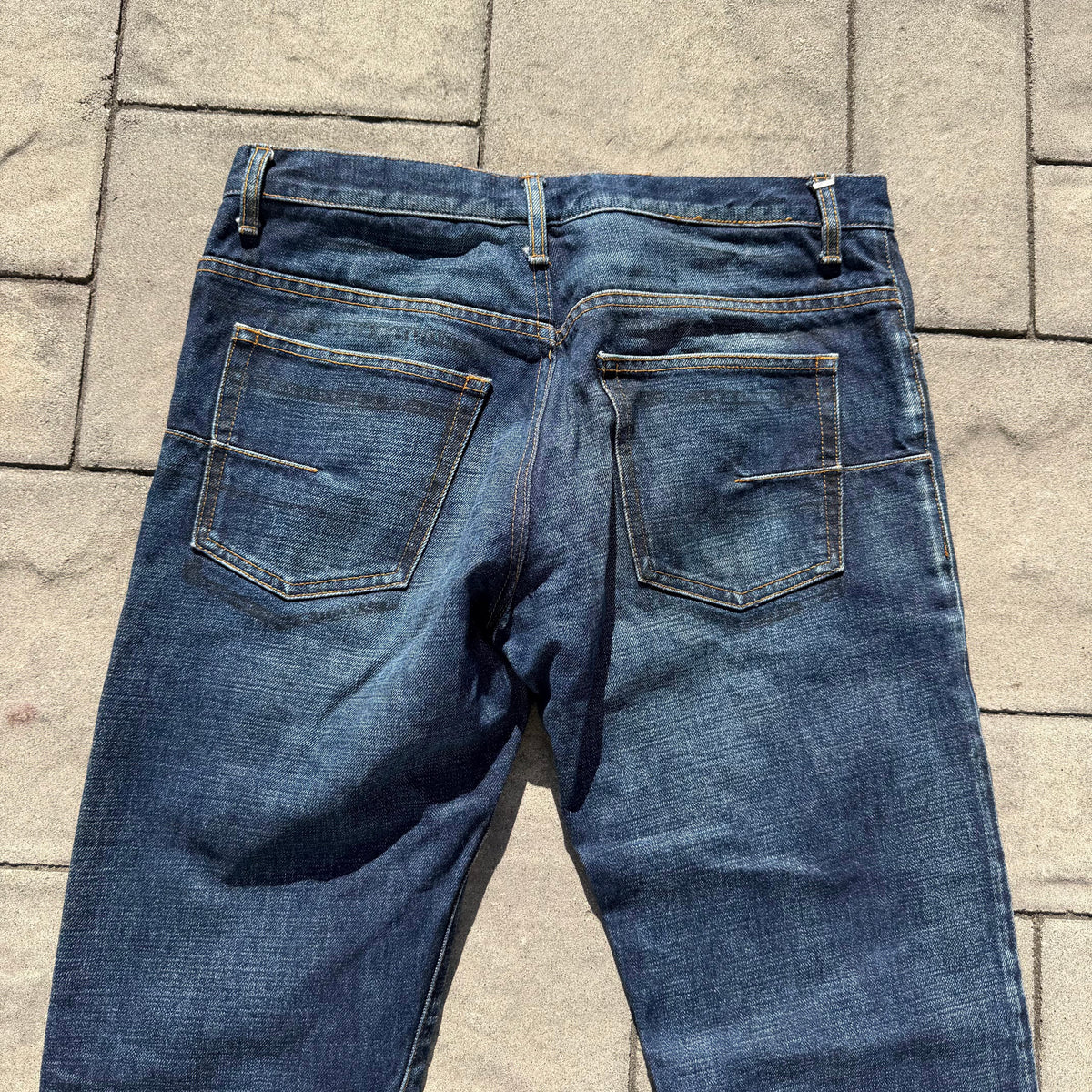 Dior Homme Blue Outline Denim