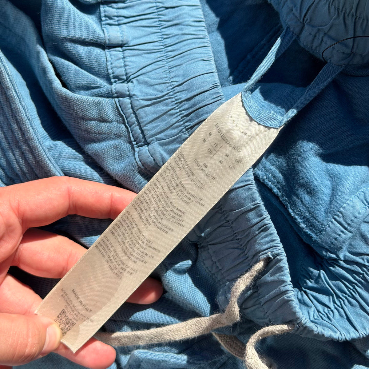 Rick Owens Toothpaste Creatch Cargo Sweats