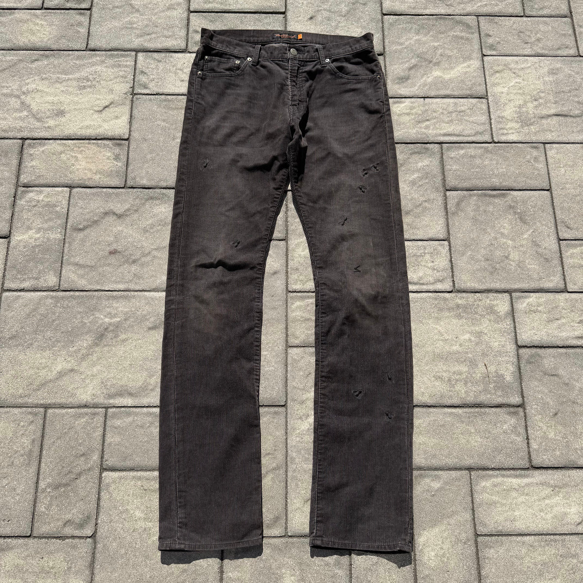AW06 Undercover Black Corduroy Bug Pants