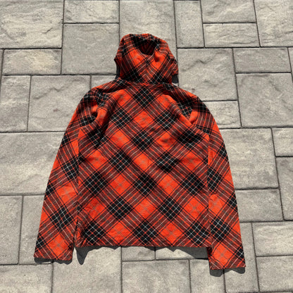 SS02 Junya Watanabe Plaid San Diego Bighorns Hoodie