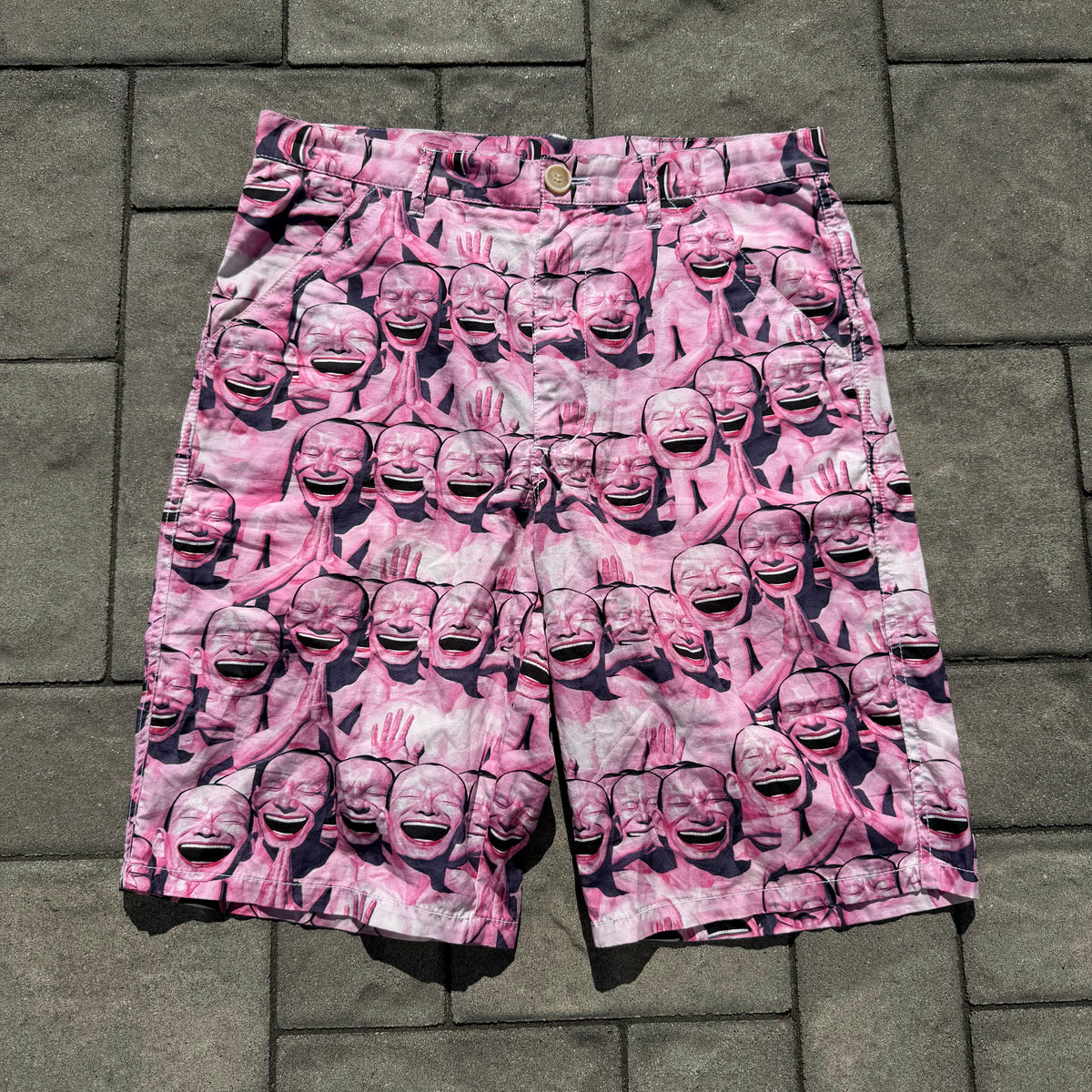 Comme Des Garcons x Yue Minjun Shorts