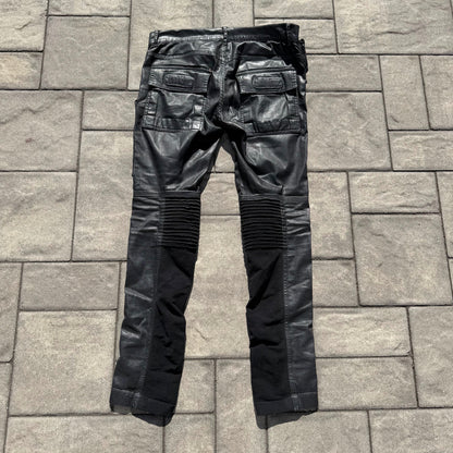 SS16 Rick Owens Waxed Memphis Cut Denim