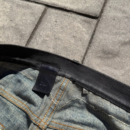 AW06 Dior Homme Cummerbund Denim