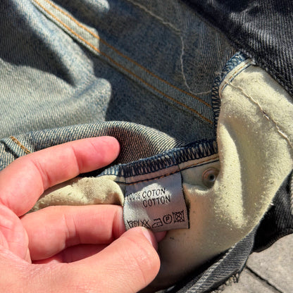 AW06 Dior Homme Cummerbund Denim