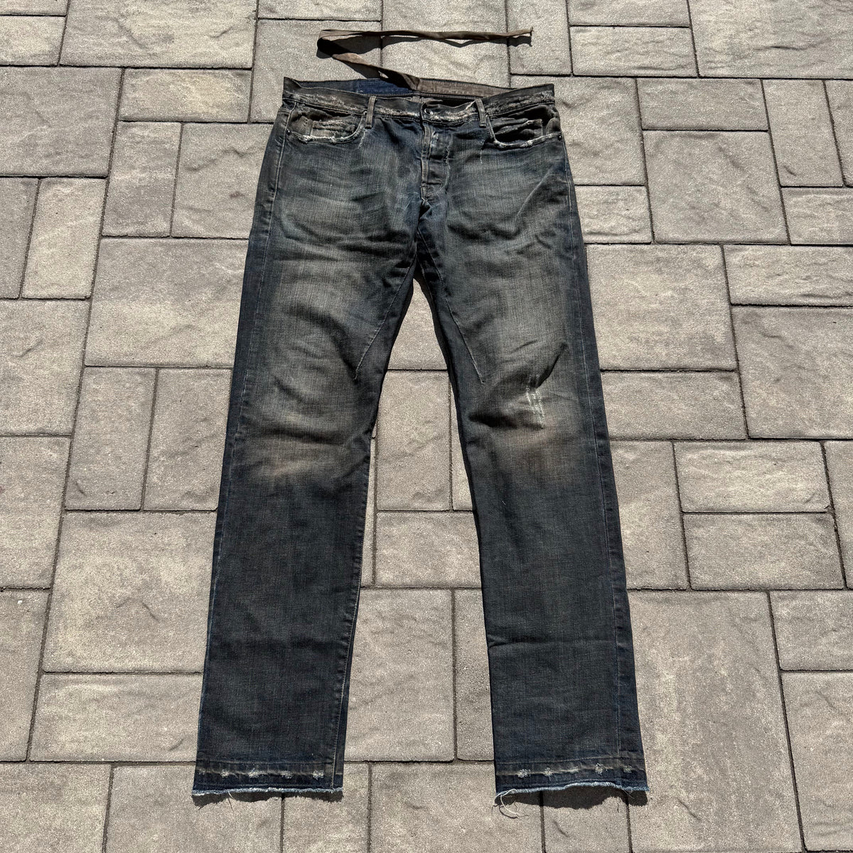 FW08 Rick Owens Stag Clawmark Denim