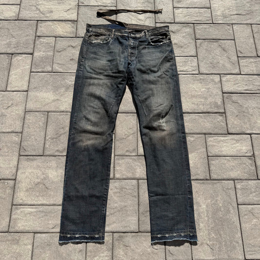 FW08 Rick Owens Stag Clawmark Denim