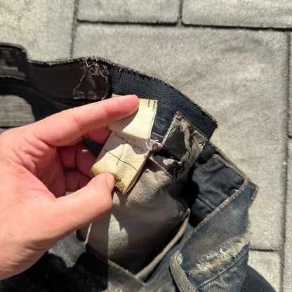 FW08 Rick Owens Stag Clawmark Denim