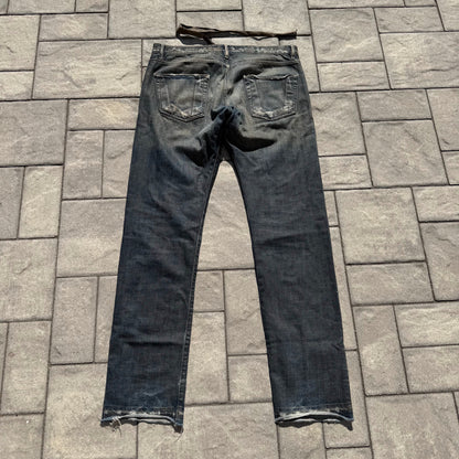 FW08 Rick Owens Stag Clawmark Denim