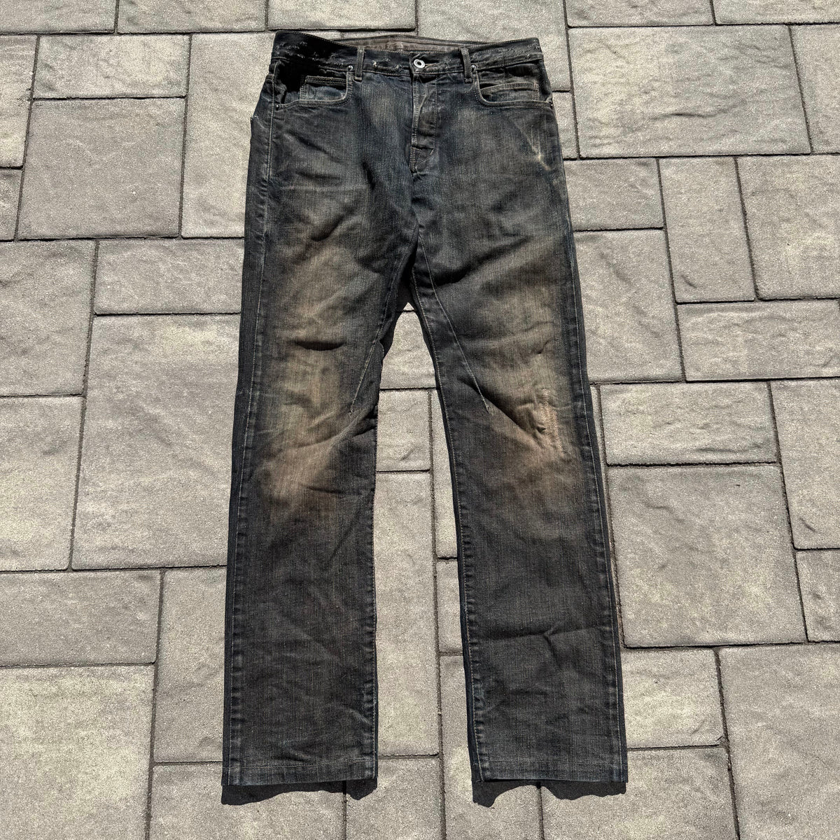 FW08 Rick Owens Stag Clawmark Denim