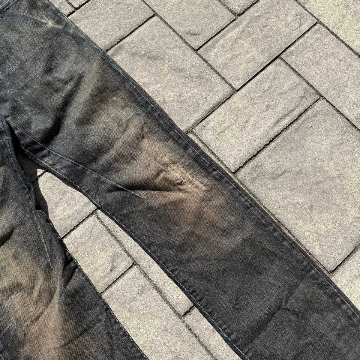 FW08 Rick Owens Stag Clawmark Denim