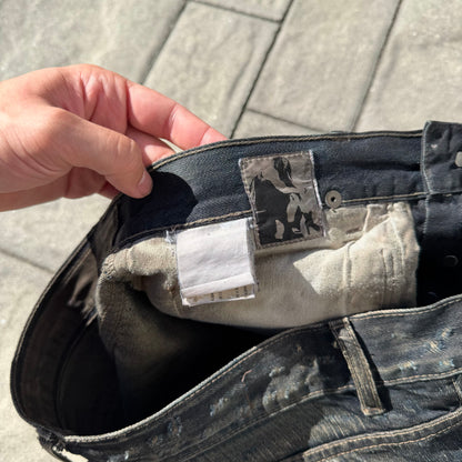 FW08 Rick Owens Stag Clawmark Denim
