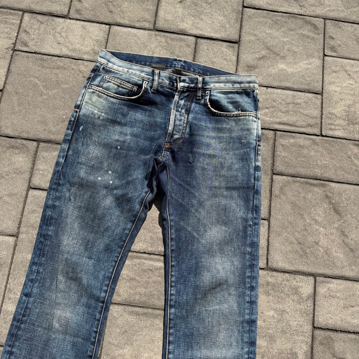 FW09 Dior Homme ‘Mondays Off’ Mudwash Denim