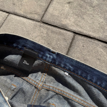 FW09 Dior Homme ‘Mondays Off’ Mudwash Denim