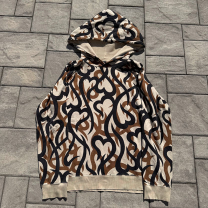 AW04 Number Nine Tribal Hoodie