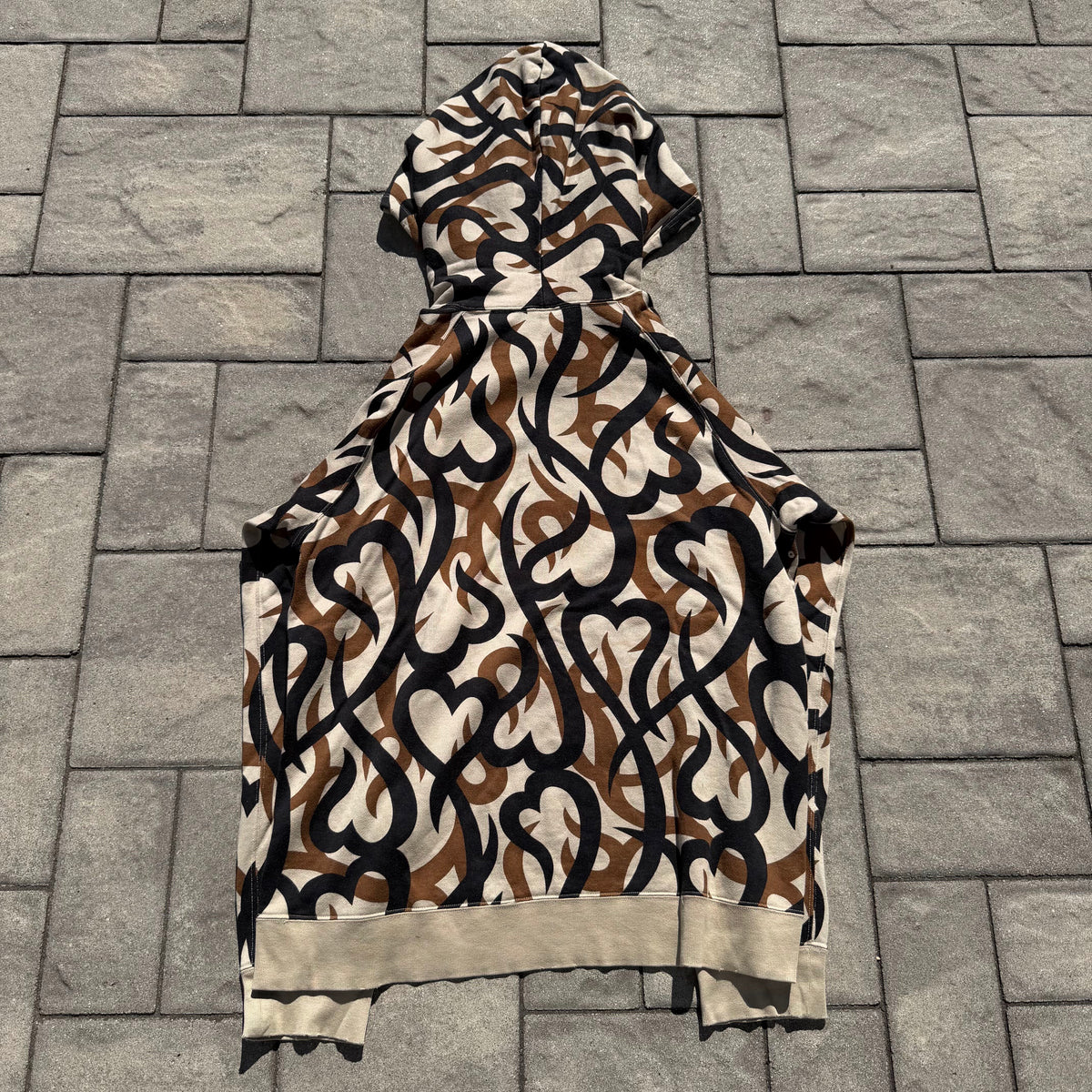 AW04 Number Nine Tribal Hoodie