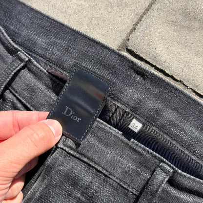 FW07 Dior Homme Grey Wash Denim