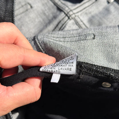 FW07 Dior Homme Grey Wash Denim