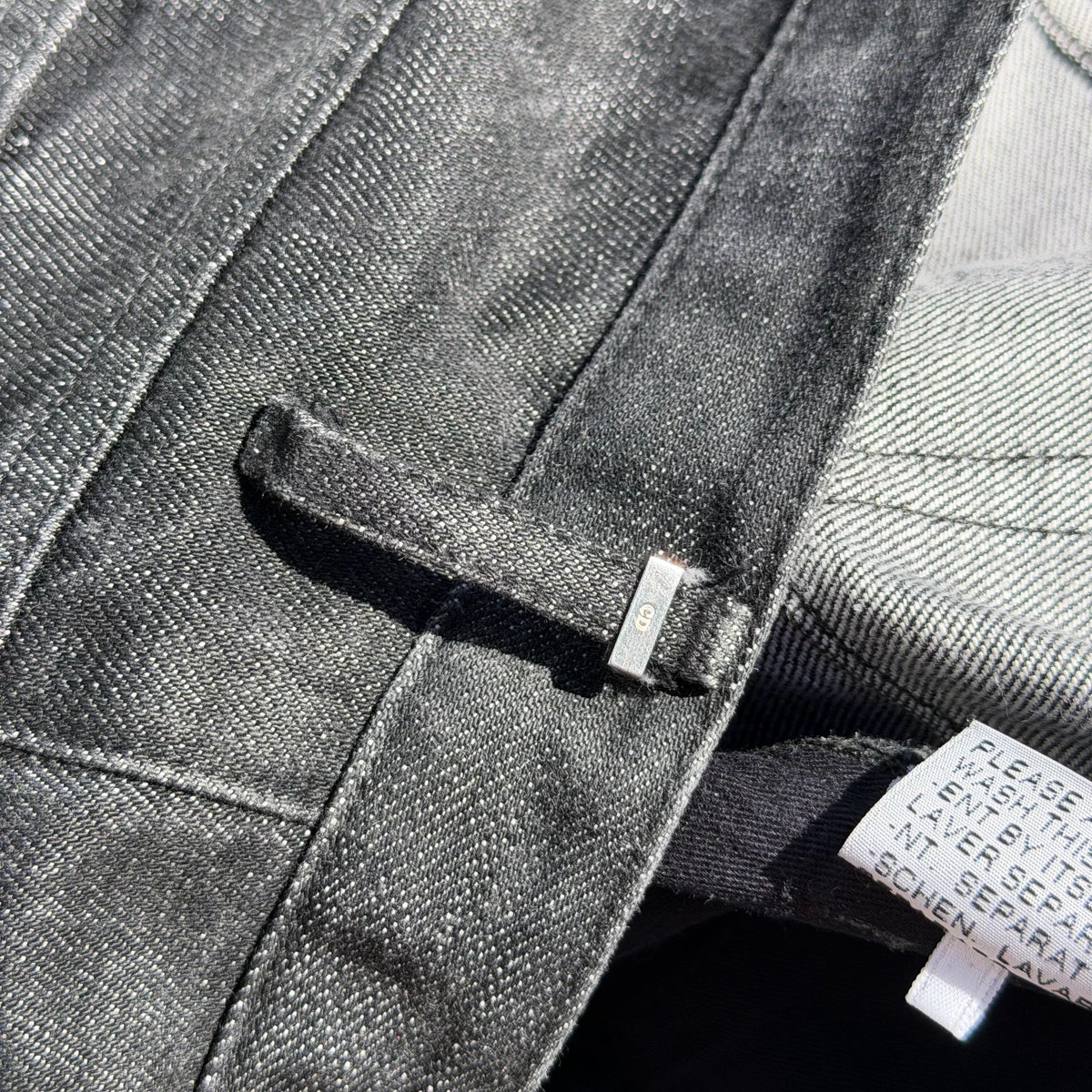 FW07 Dior Homme Grey Wash Denim