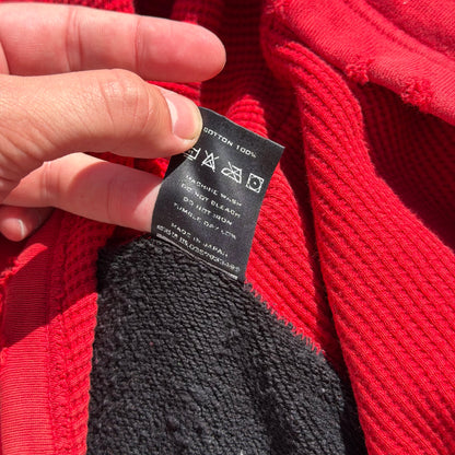 AW05 Number Nine Red Fender Hoodie