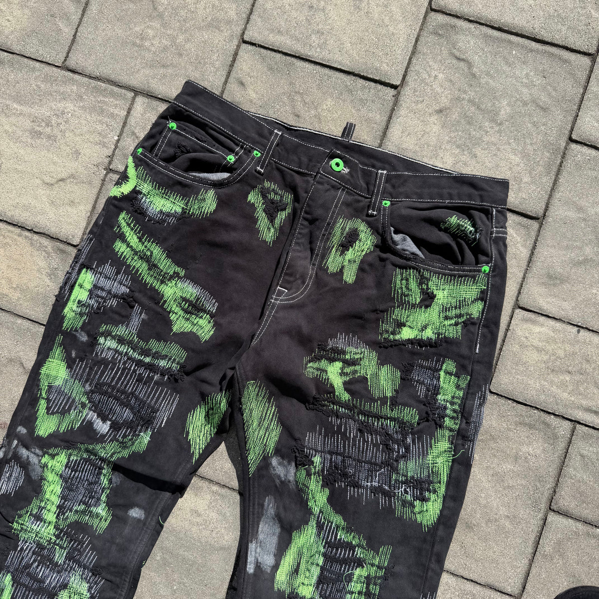 Endless Black Dyed Denim