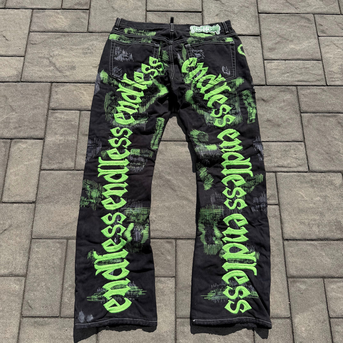 Endless Black Dyed Denim