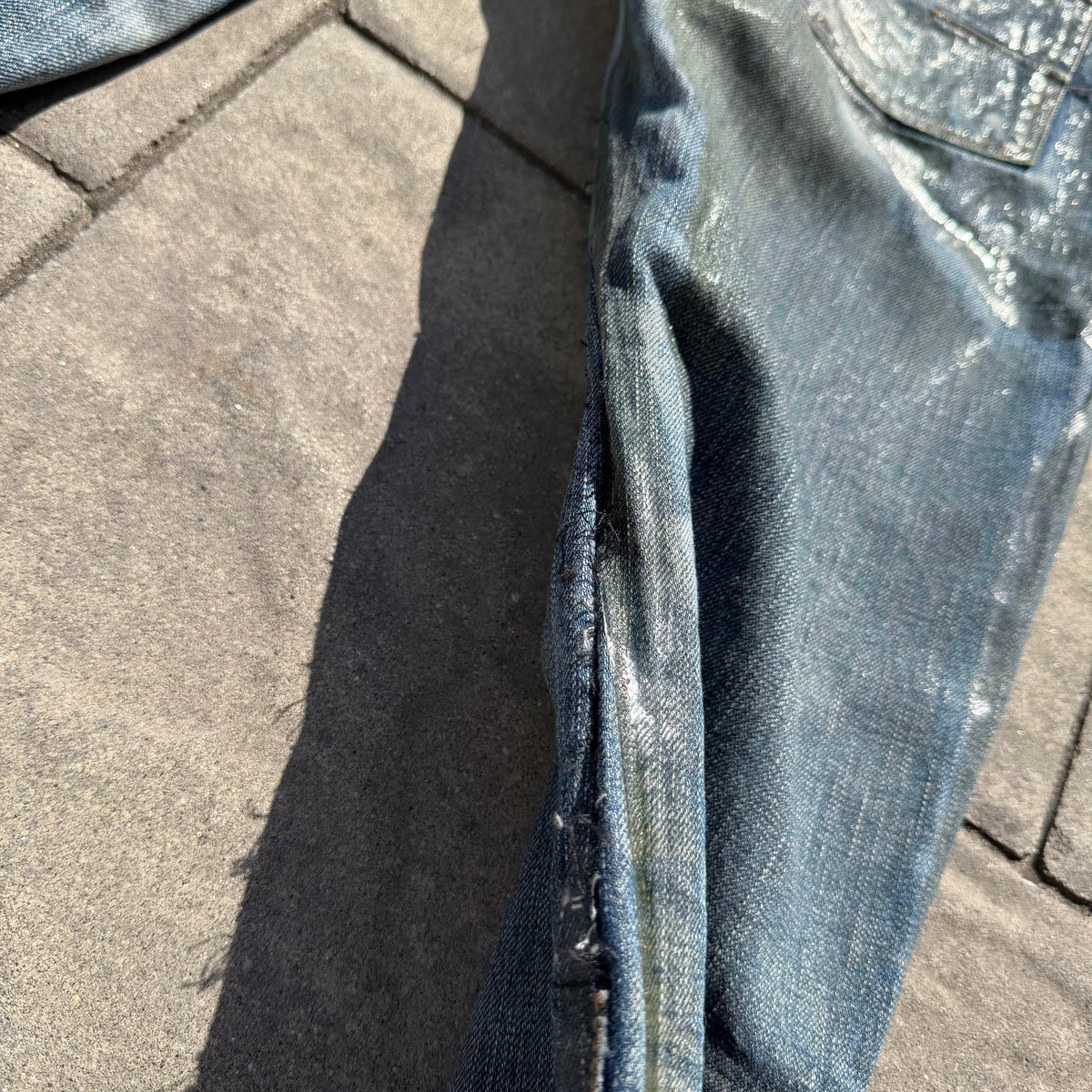 AW05 Dior Homme Luster Denim