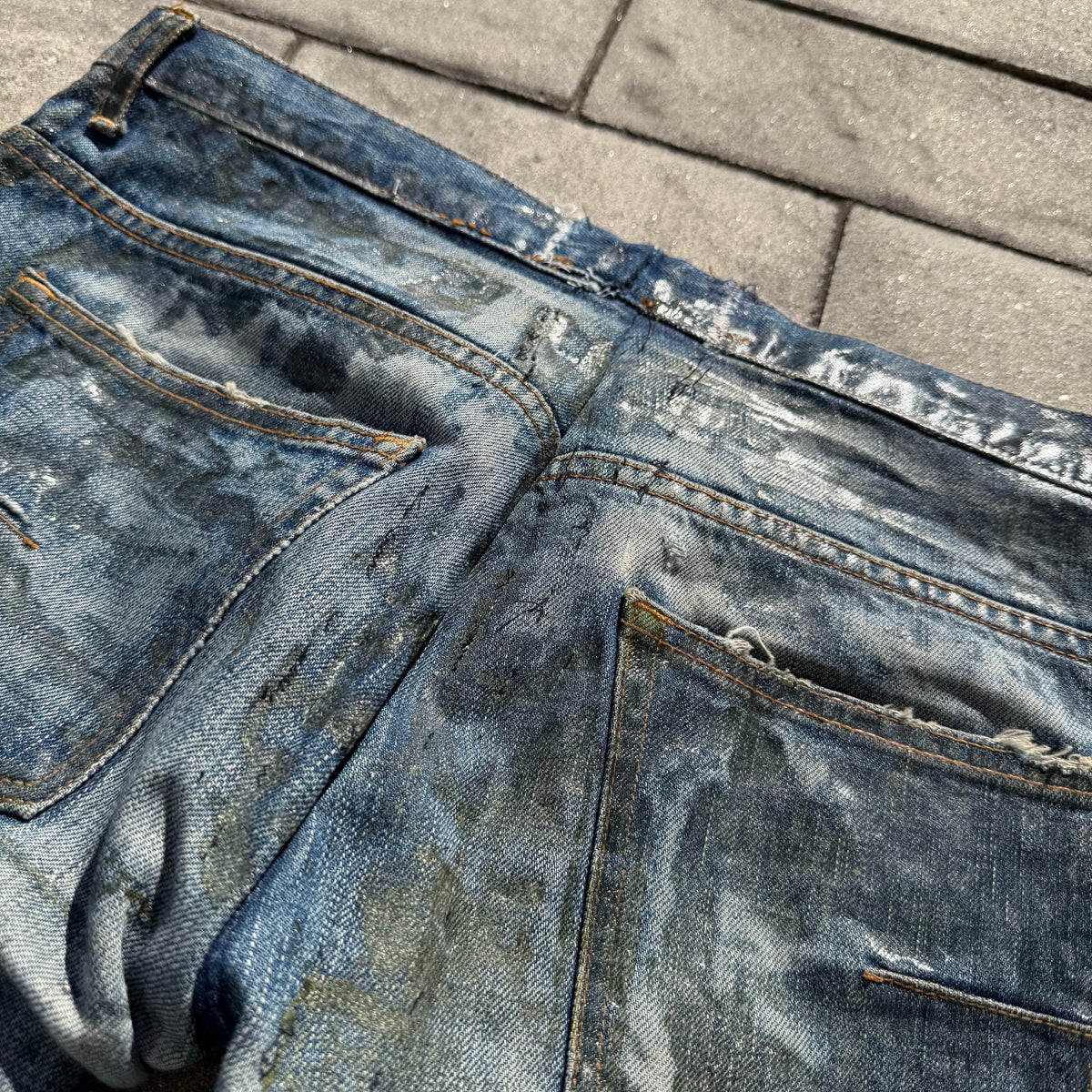 AW05 Dior Homme Luster Denim