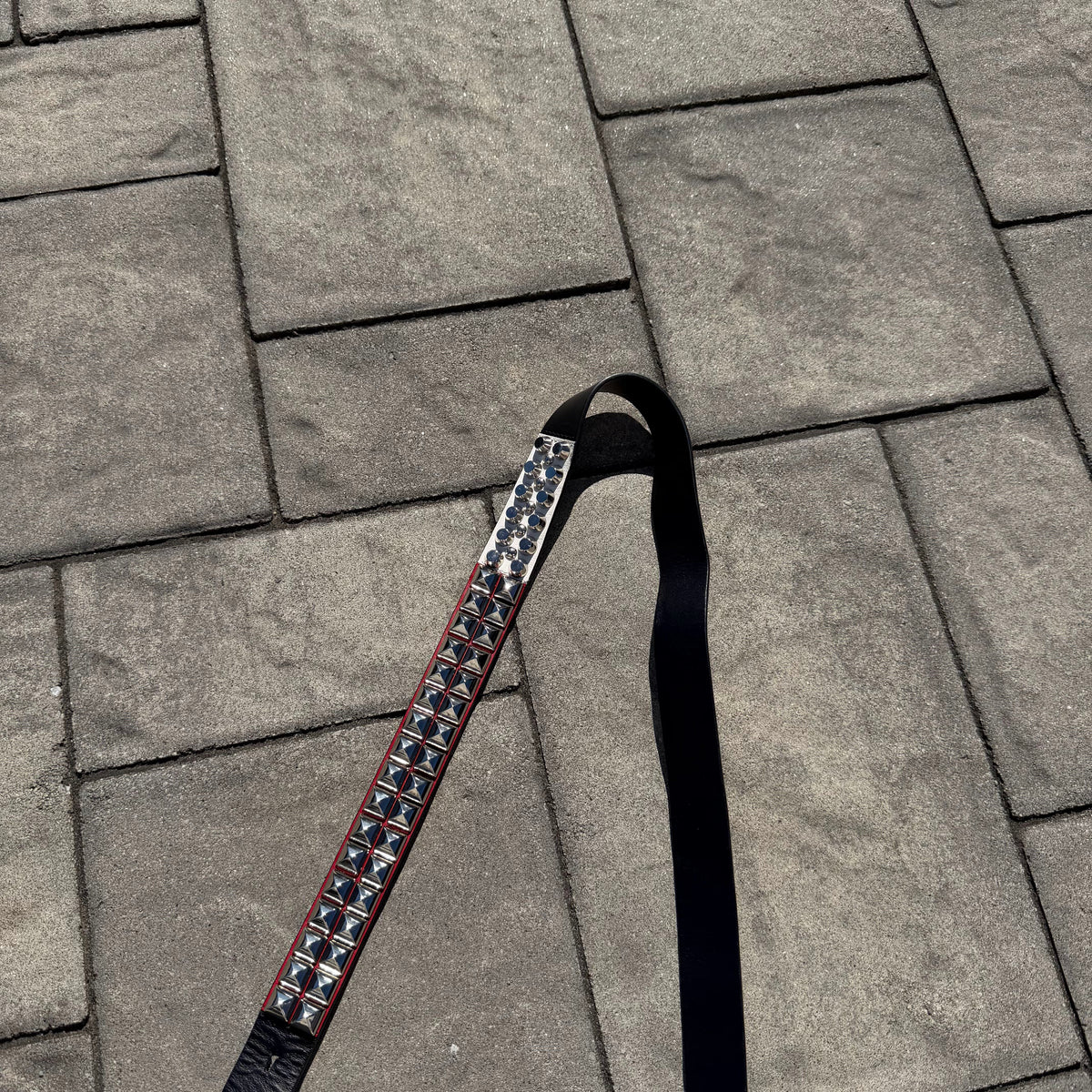 2018 Prada Studded ‘New Vela’ Messenger Bag’