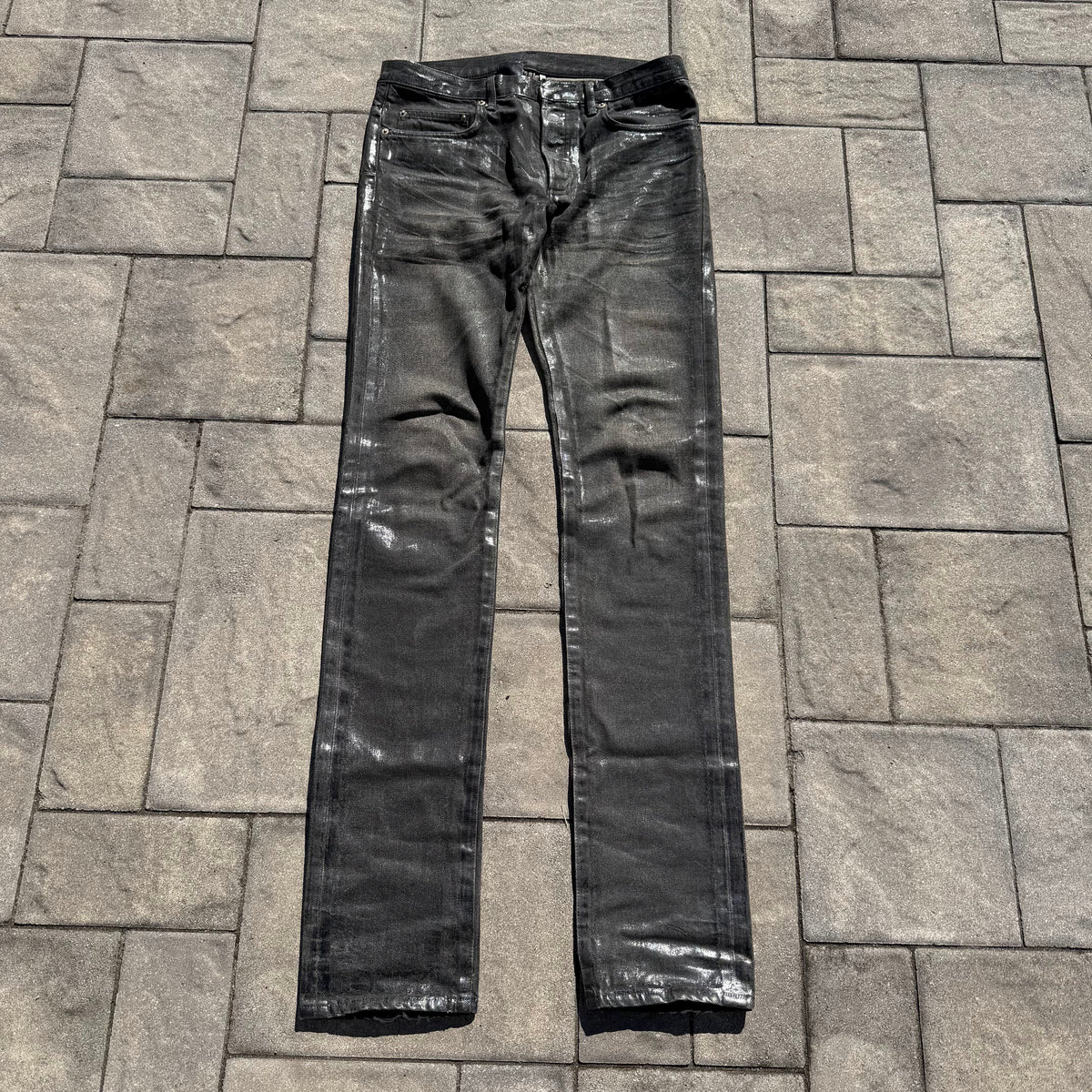 AW04 Dior Homme Luster Waxed Denim