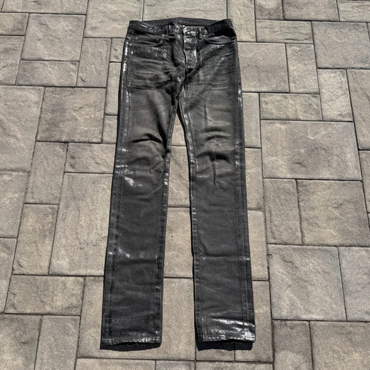 AW04 Dior Homme Luster Waxed Denim