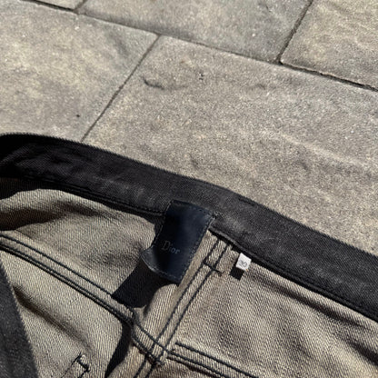 AW04 Dior Homme Luster Waxed Denim