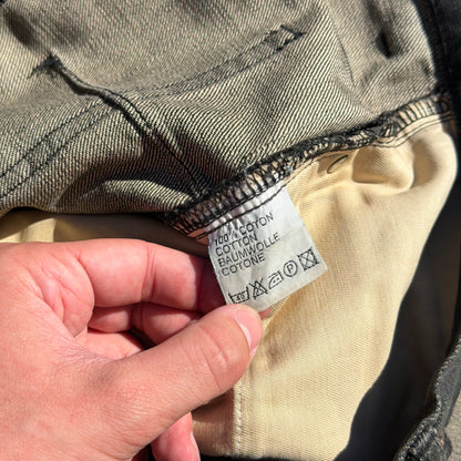 AW04 Dior Homme Luster Waxed Denim