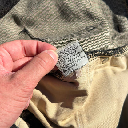 AW04 Dior Homme Luster Waxed Denim