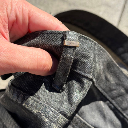 AW04 Dior Homme Luster Waxed Denim