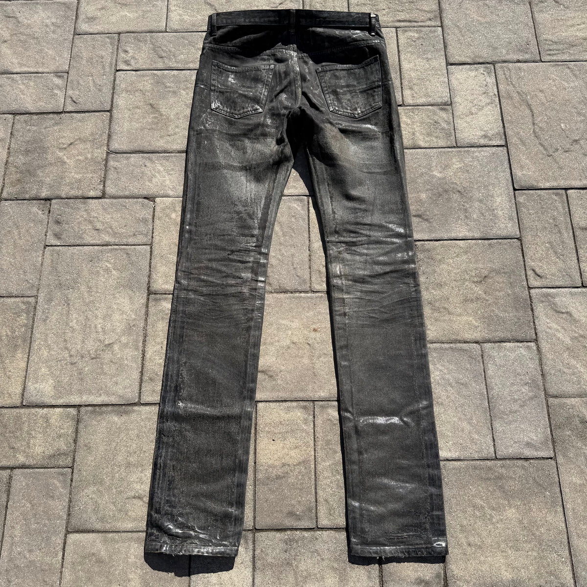 AW04 Dior Homme Luster Waxed Denim