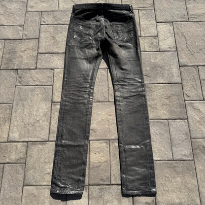 AW04 Dior Homme Luster Waxed Denim