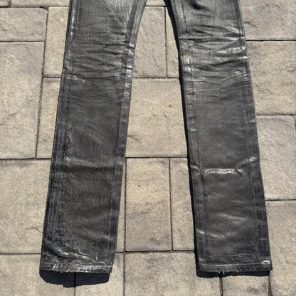 AW04 Dior Homme Luster Waxed Denim
