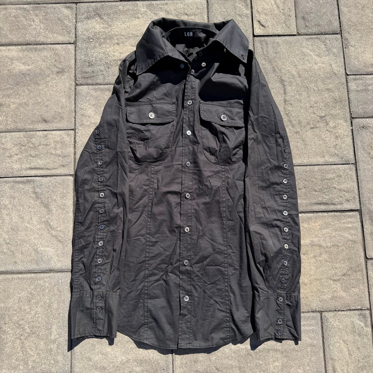 LGB Black Button Up Shirt
